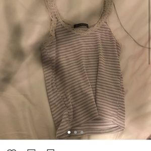 Brandy Melville Rare Pinstriped Ronnie Tank